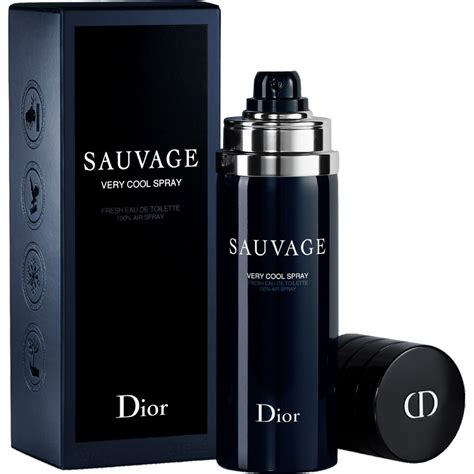 dior sauvage very cool spray vs edt